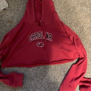 Carolina Cropped Hoodie